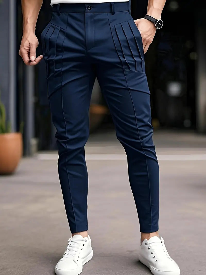Edgardo - Pantalón Informal Con Bolsillo Lateral