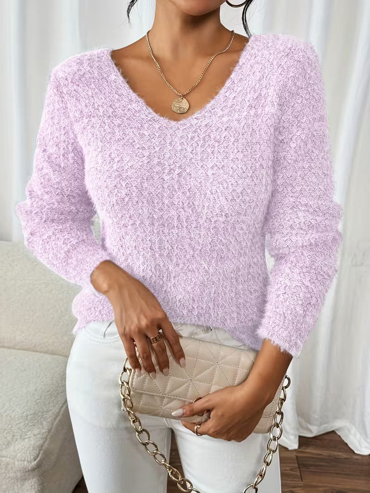 Aderah -Jersey Holgado Con Cuello en V