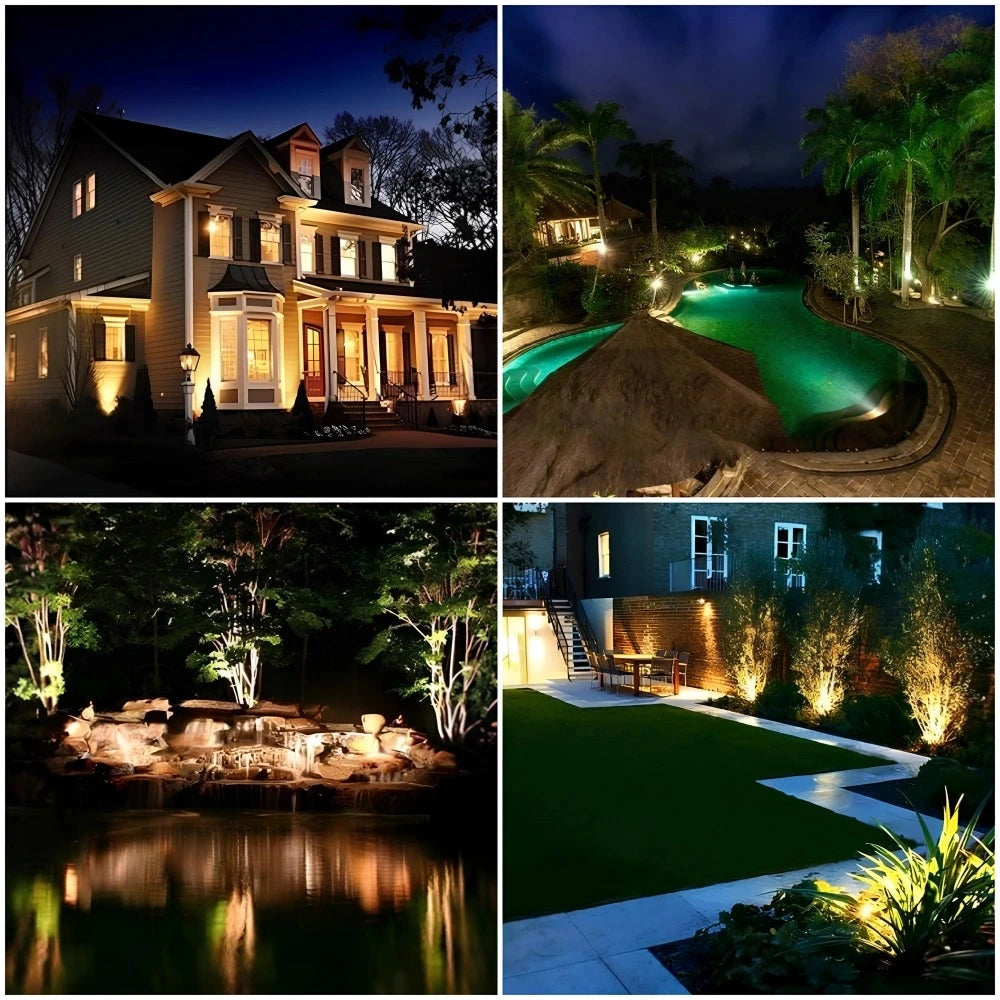 LumaBloom - Foco Solar Para Jardín