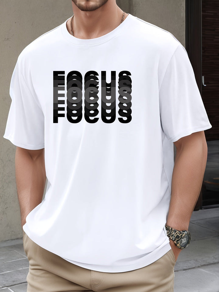 Focus – Camiseta Elegante Con Diseño Efecto