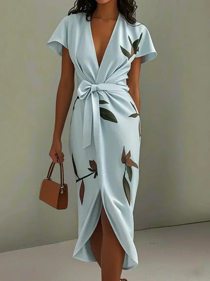 Beverly - Elegante Vestido Blanco Satinado
