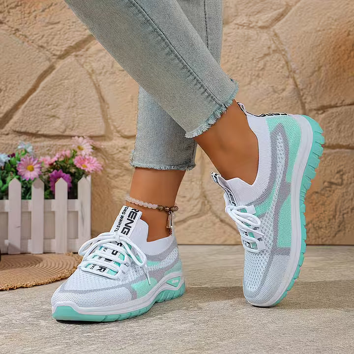 Loreta - Zapatillas Deportivas Transpirables Con Malla Degradada
