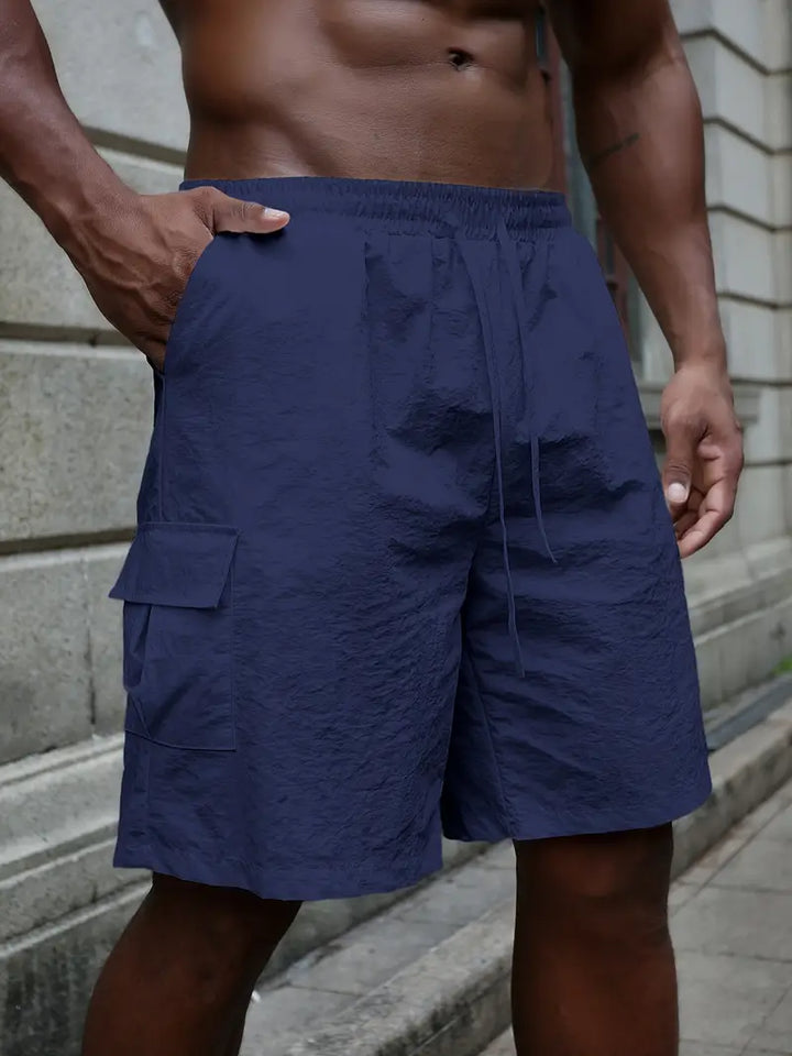 Titov - Pantalones Cortos Elásticos Transpirables
