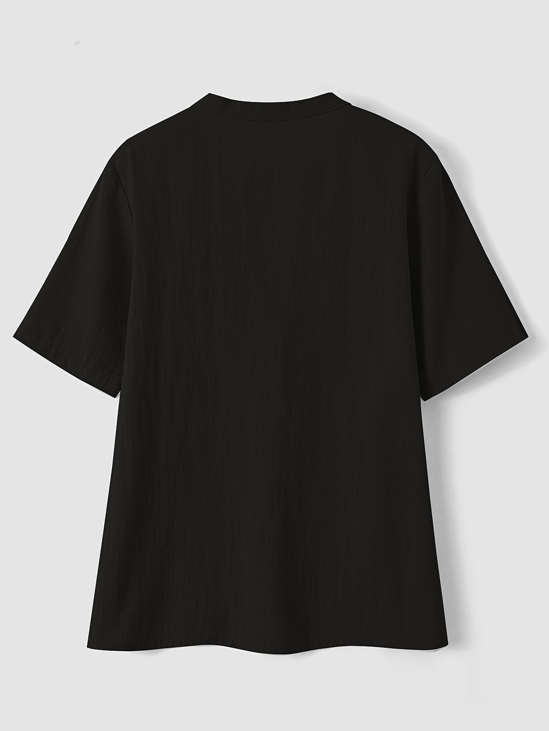 Sharron - Elegante Blusa Con Cuello En V y Botones