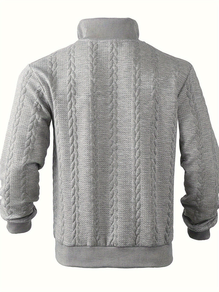 Caleb – Jersey Vintage Con Cremallera