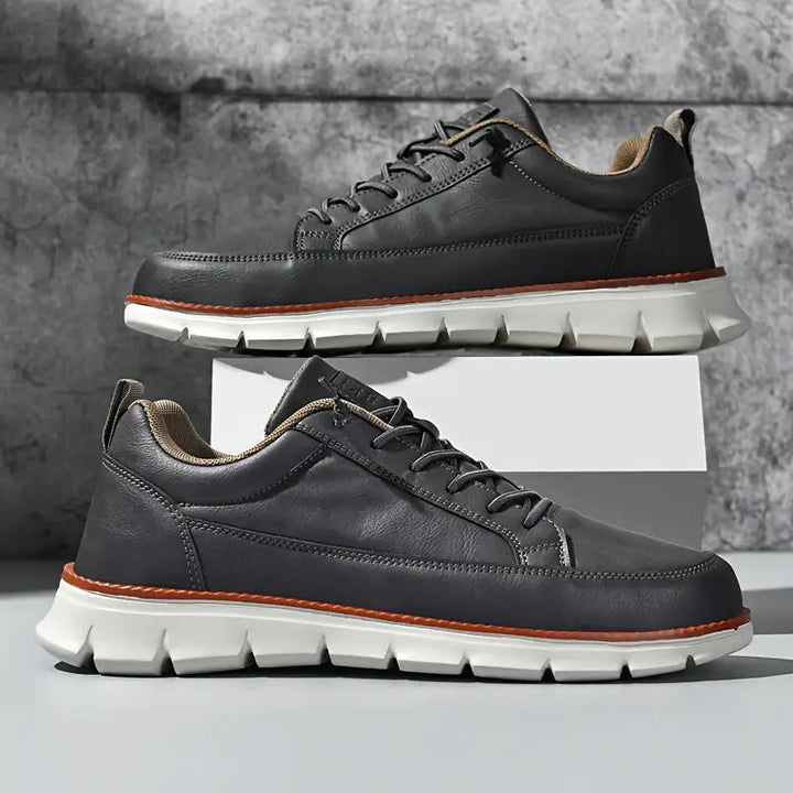 Dewey - Zapatillas De Cuero Transpirables