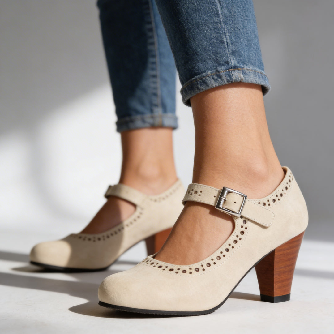 Oriana - Zapatos De Salón Elegantes Con Correa Y Hebilla