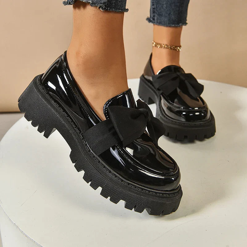 Batya - Elegantes Zapatos Antideslizantes Con Lazo
