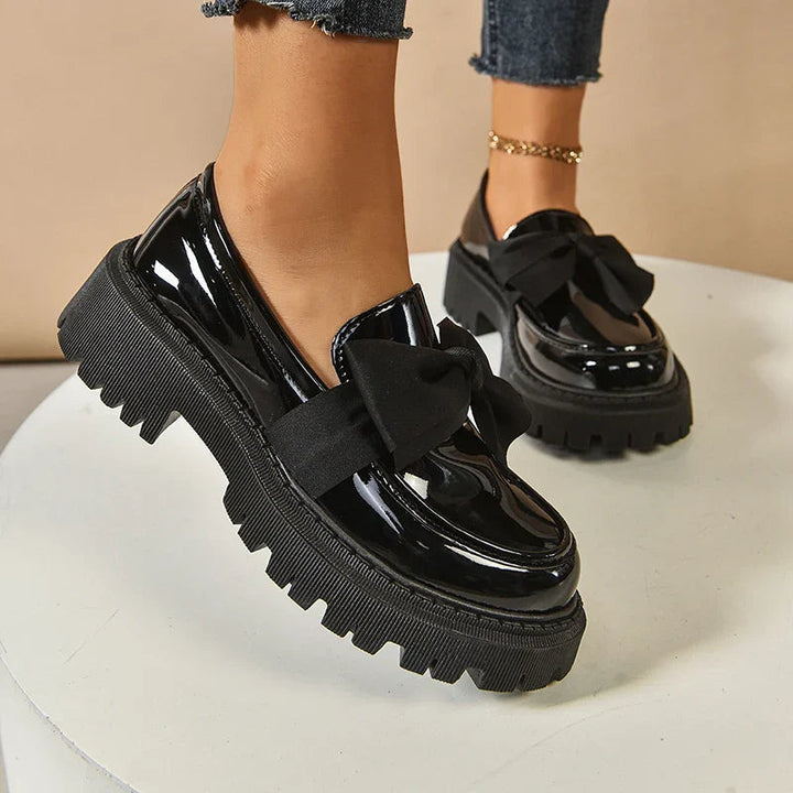 Batya - Elegantes Zapatos Antideslizantes Con Lazo