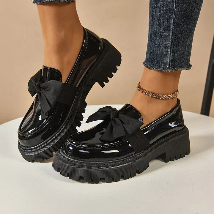 Batya - Elegantes Zapatos Antideslizantes Con Lazo