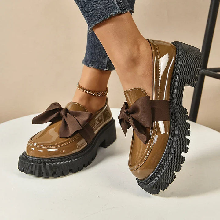Batya - Elegantes Zapatos Antideslizantes Con Lazo