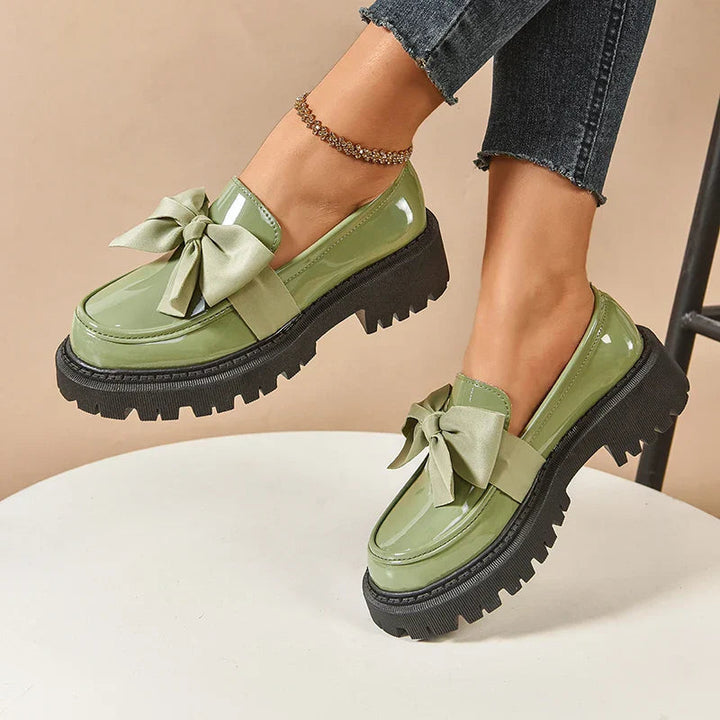 Batya - Elegantes Zapatos Antideslizantes Con Lazo