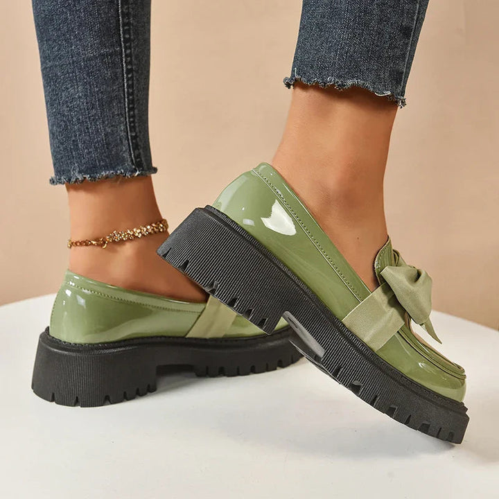 Batya - Elegantes Zapatos Antideslizantes Con Lazo