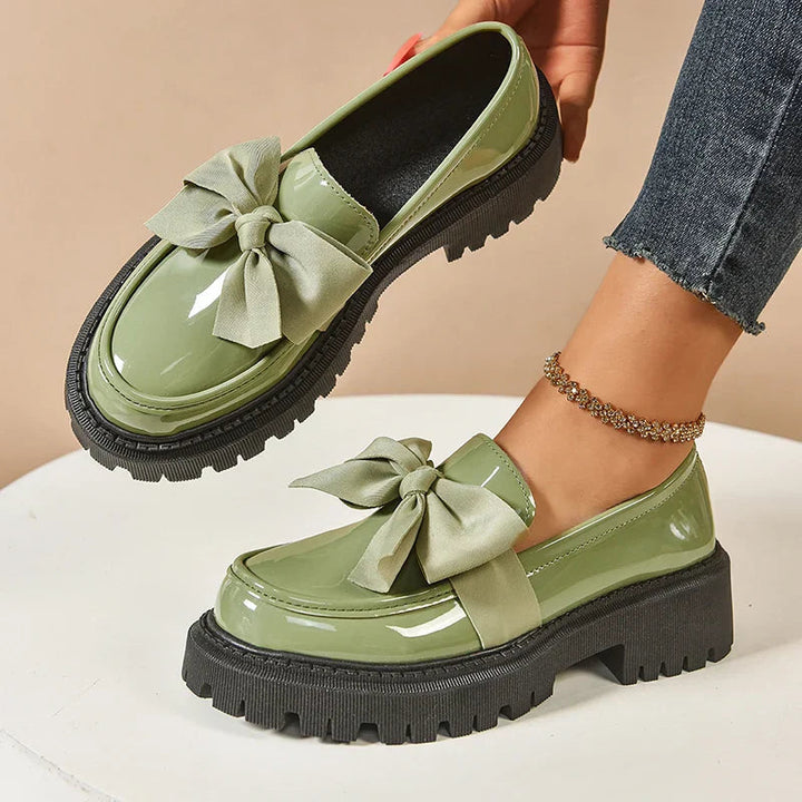 Batya - Elegantes Zapatos Antideslizantes Con Lazo