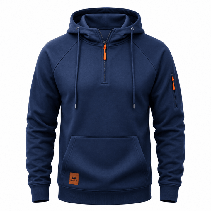 Juventus - Sudadera Con Capucha Y Cremallera De Un Cuarto