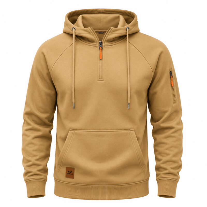 Juventus - Sudadera Con Capucha Y Cremallera De Un Cuarto