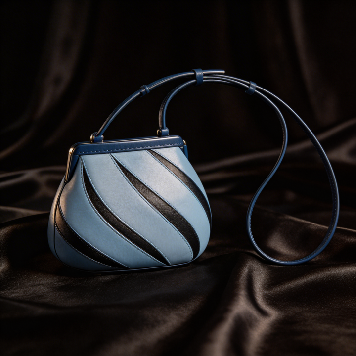 Perkins - Bolso Tipo Cubo Celeste