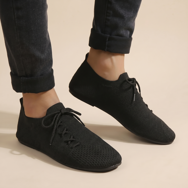 Denilson - Mocasines Ligeros De Punto Con Cordones