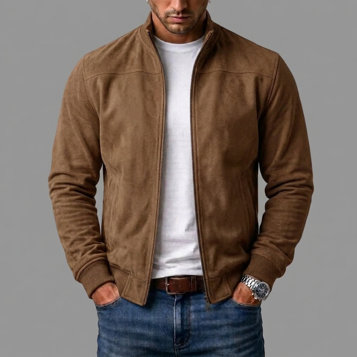 Kerral - Elegante Chaqueta De Ante