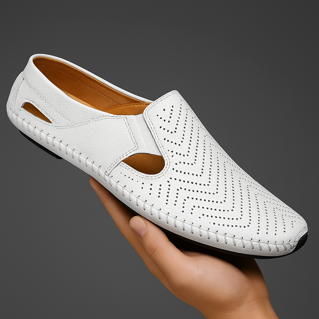 Akiva - Sandalias Cómodas De Cuero