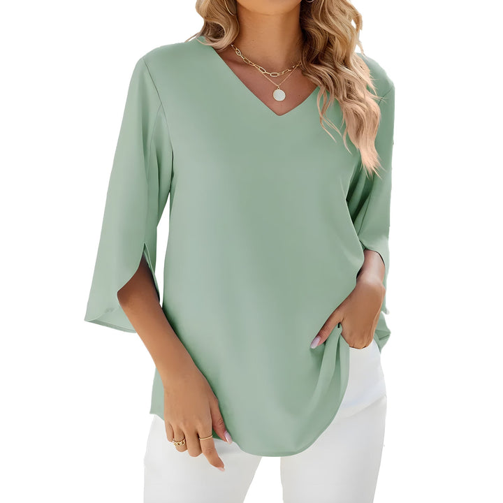Zuella - Blusa Con Cuello En V