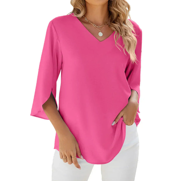 Zuella - Blusa Con Cuello En V