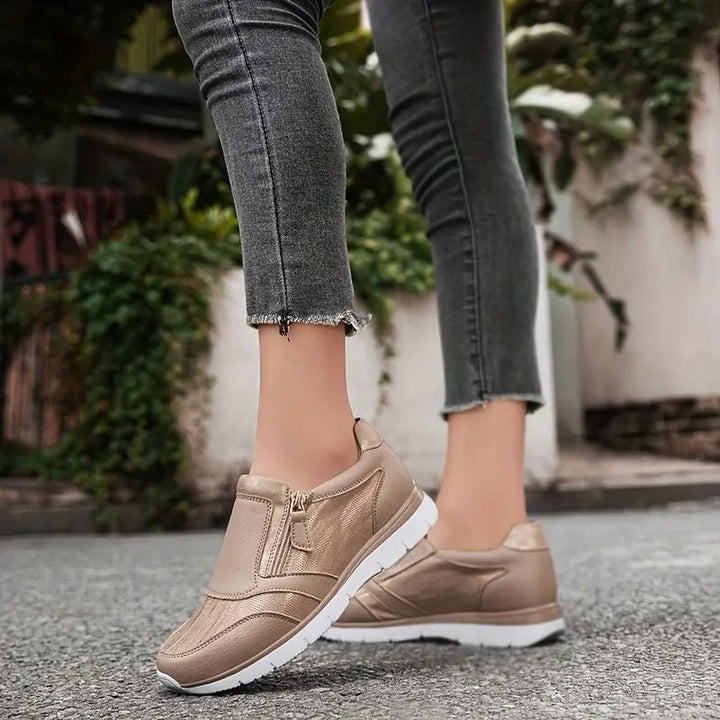 Ursina - Zapatos Ortopédicos Con Cremallera Lateral