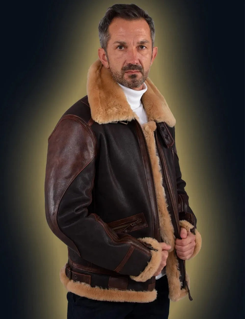 Olivier - Chaqueta Aviador Cálida