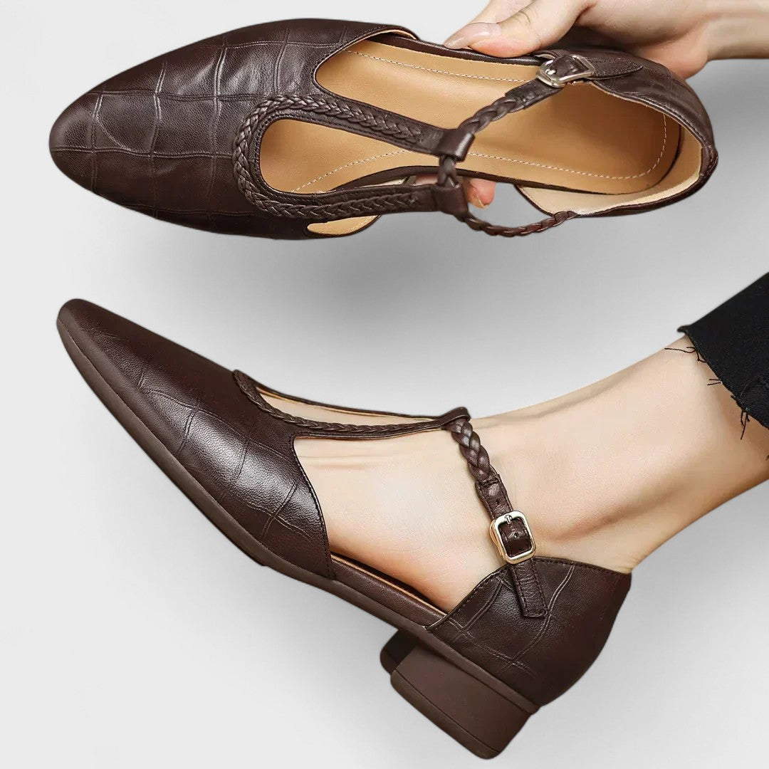 Shayla - Zapatos Ortopédicos De Cuero