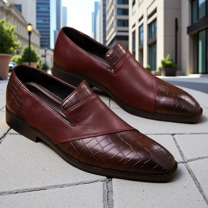 Willey - Elegantes Mocasines De Cuero