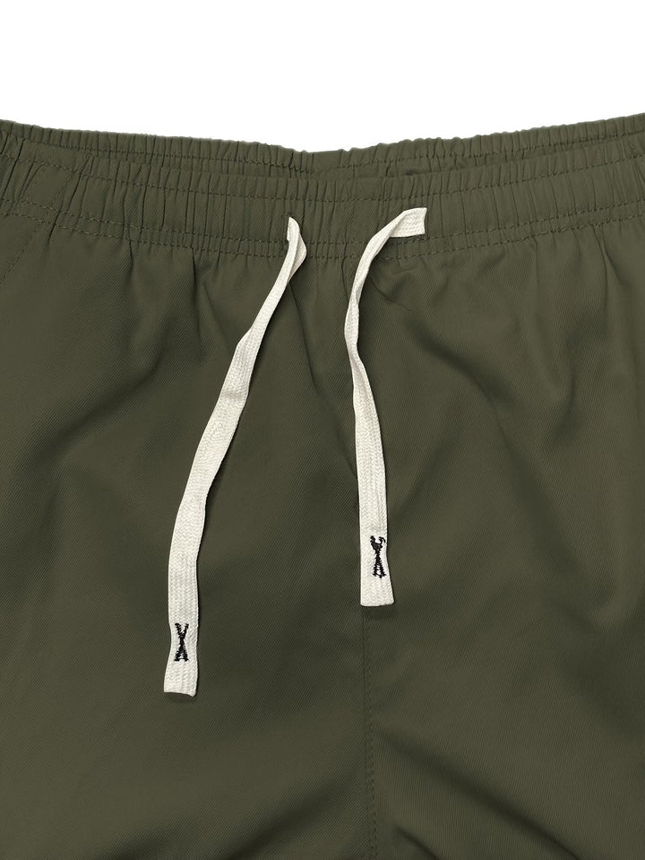 Burkus -  Pantalones Cortos Cargo Informales Con Múltiples Bolsillos