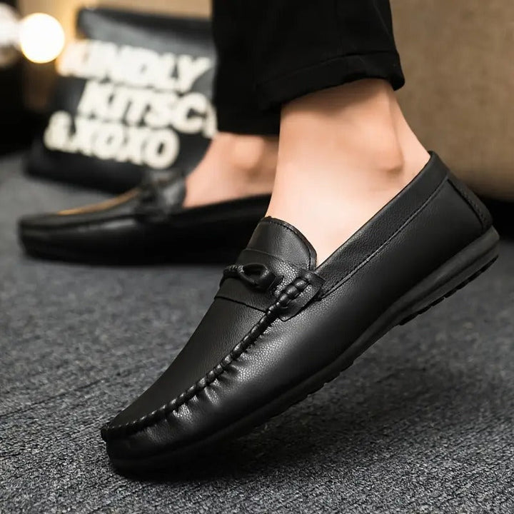 Dinko - Zapatos De Cuero Transpirables y Antideslizantes