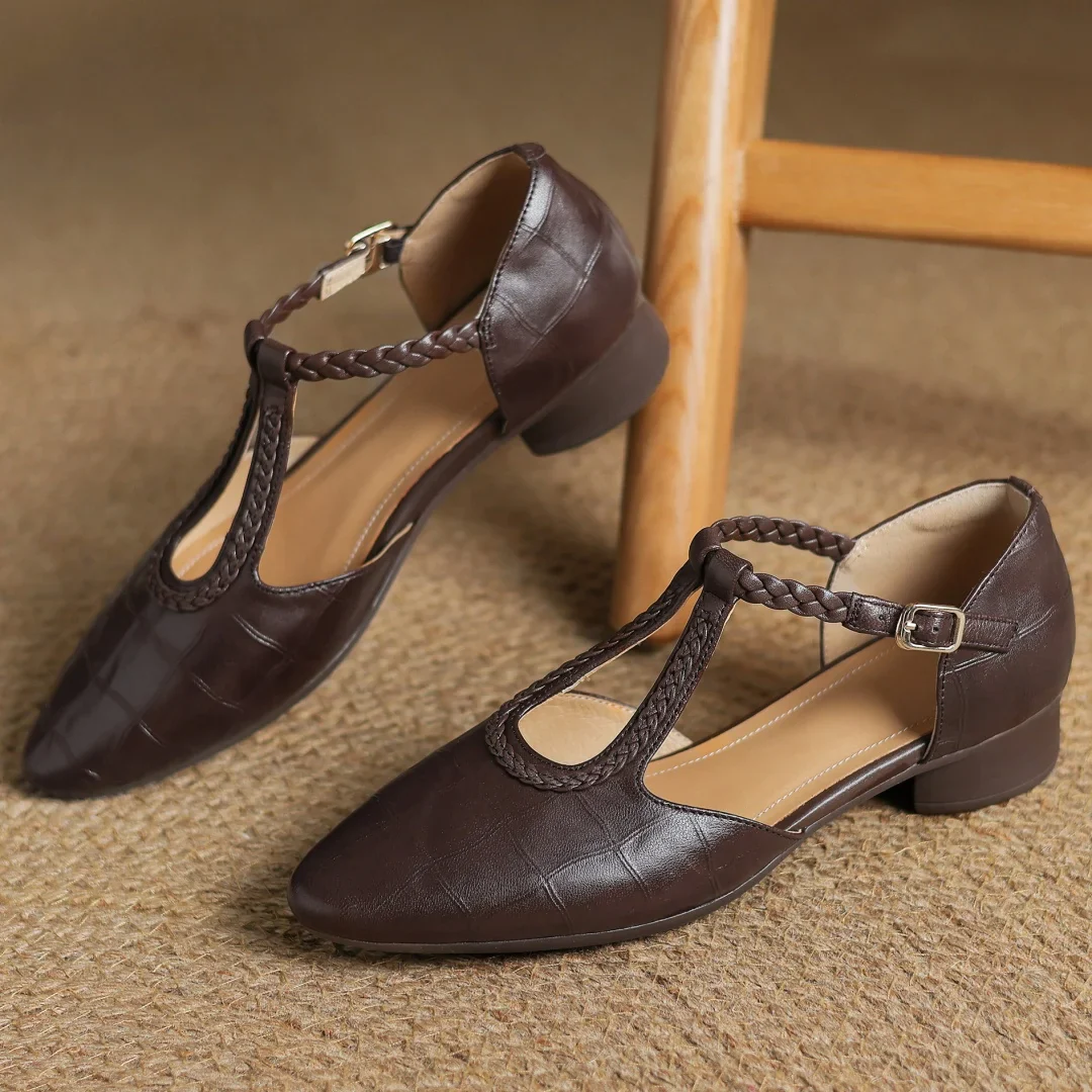 Garance - Zapatos Ortopédicos De Cuero
