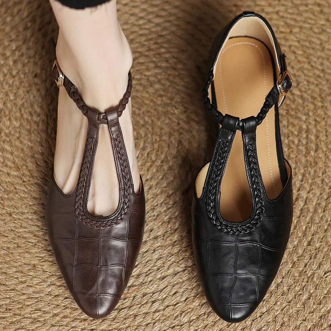Garance - Zapatos Ortopédicos De Cuero