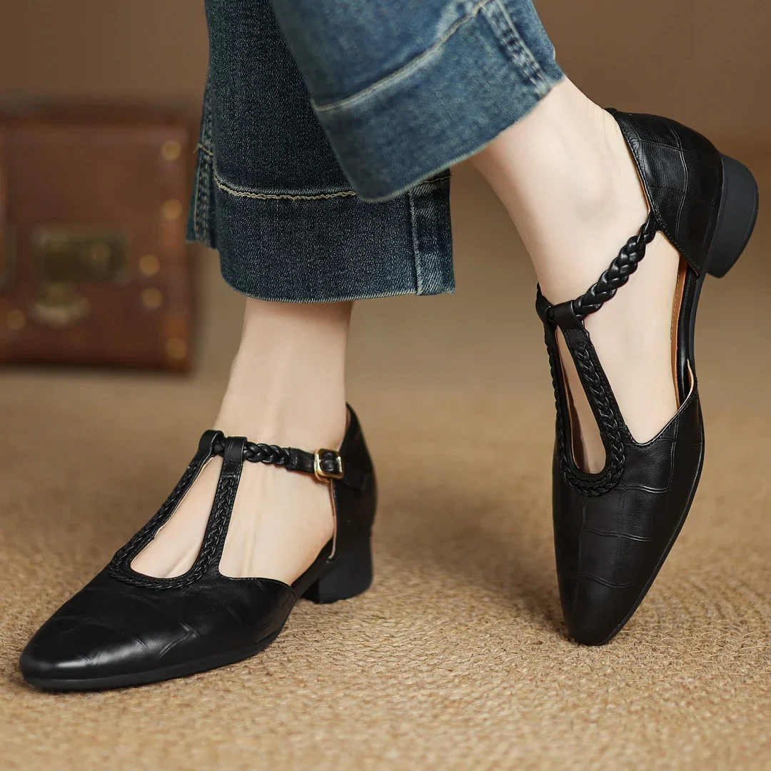 Garance - Zapatos Ortopédicos De Cuero