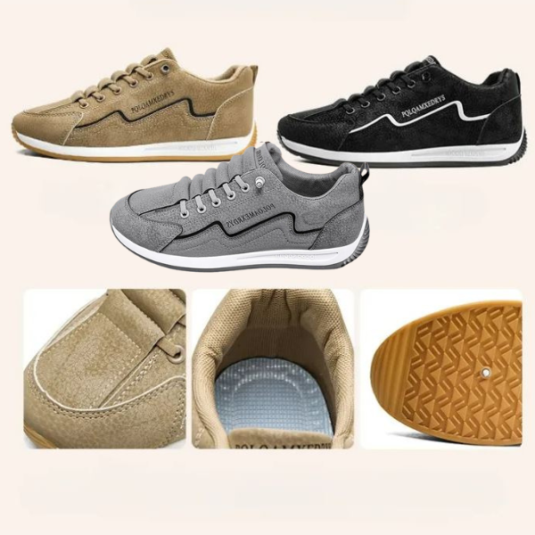 Francesco - Cómodas Zapatillas Con Cordones