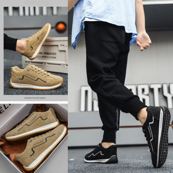 Francesco - Cómodas Zapatillas Con Cordones
