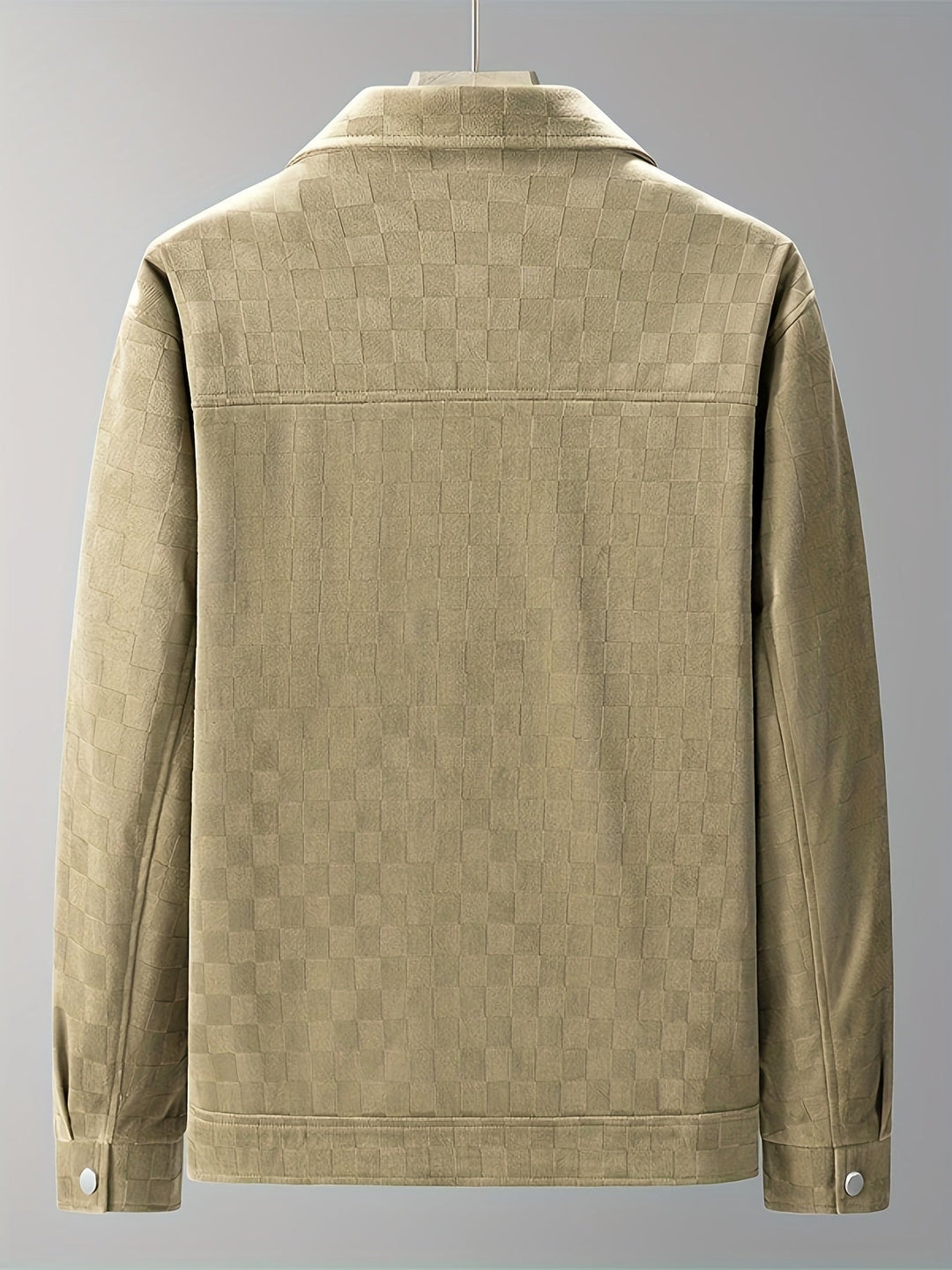 Shaviro - Chaqueta De Ante A Cuadros