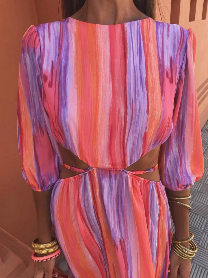 Paloma - Elegante Vestido Con Escote