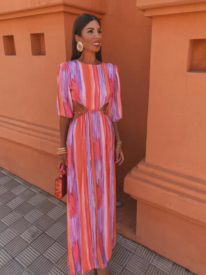Paloma - Elegante Vestido Con Escote