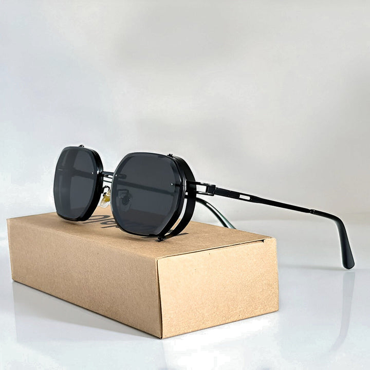 NovaShade - Gafas de sol Cuadradas con Lentes Degradadas