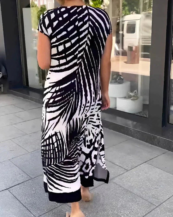 Elissa - Vestido Casual Estampado