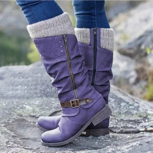 Zymara - Botines Con Cremallera Lateral