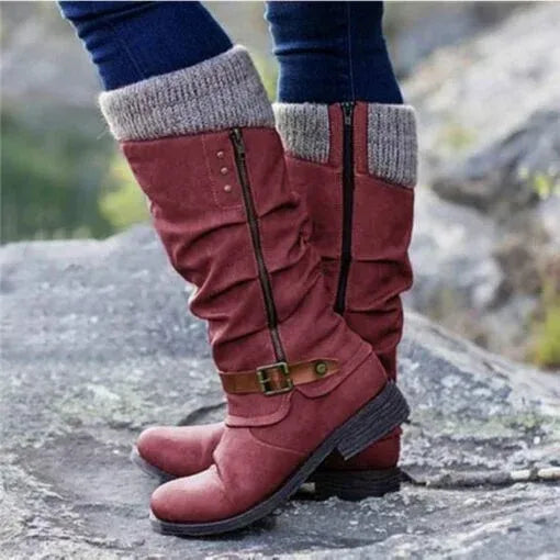 Zymara - Botines Con Cremallera Lateral