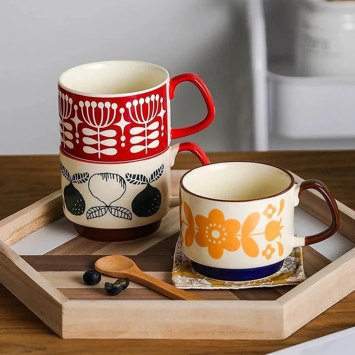 GeoSip - Tazas Taller Mediados Del Siglo
