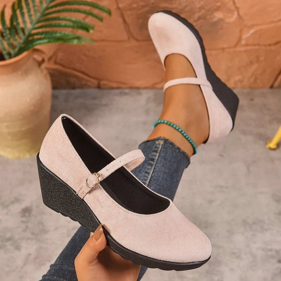 Bethy - Zapatos Mary Jane Con Correa Con Hebilla