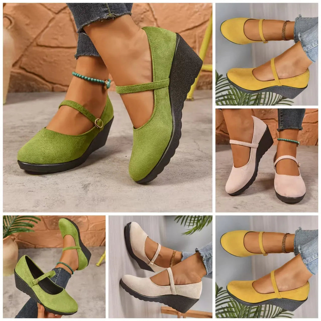 Bethy - Zapatos Mary Jane Con Correa Con Hebilla