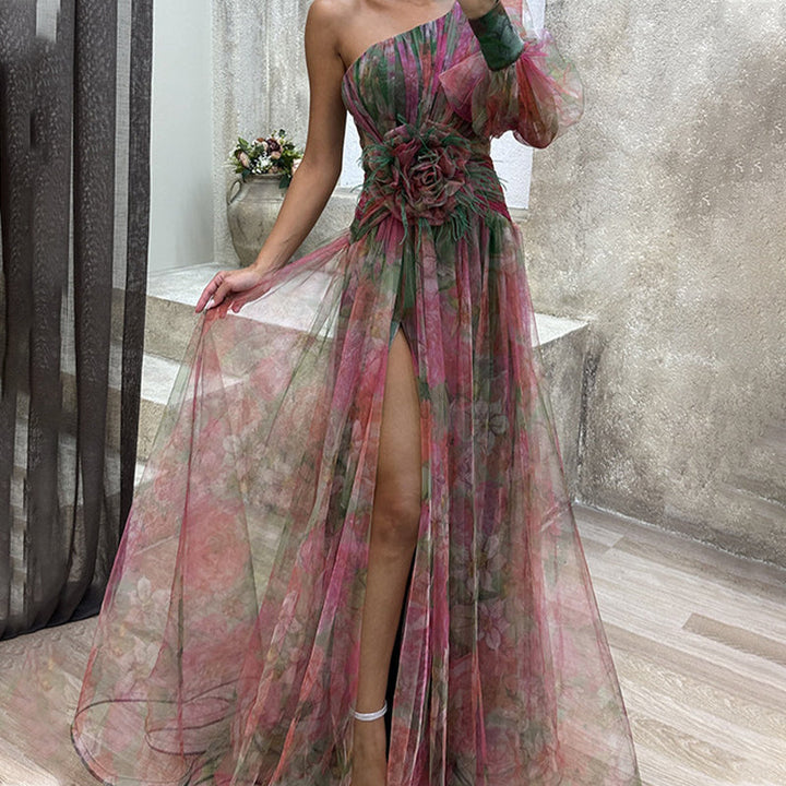 Cobie - Vestido De Tul Irregular