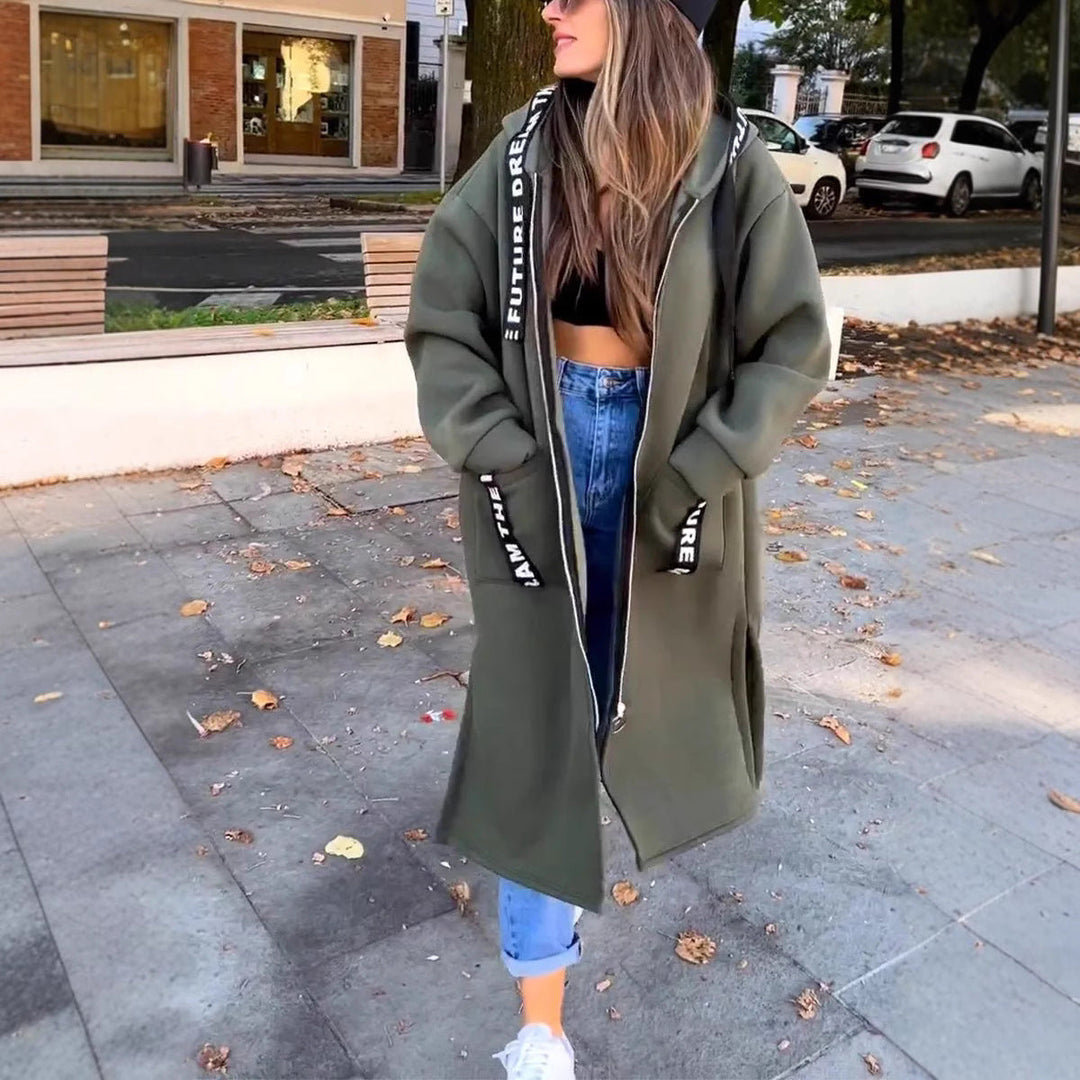 Aleixo - Elegante Sudadera Larga Con Capucha
