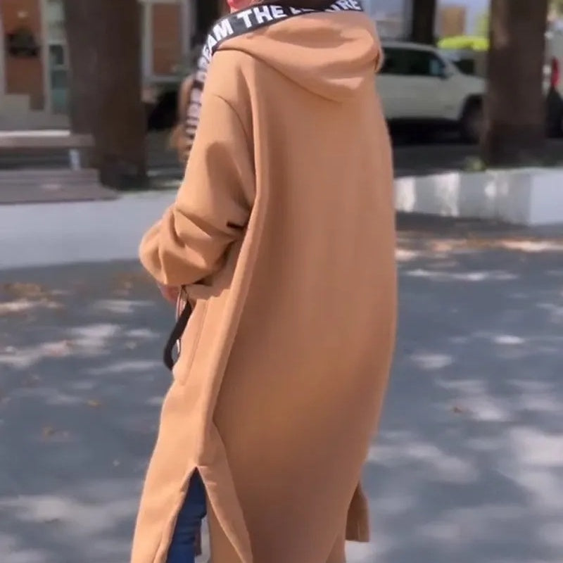 Aleixo - Elegante Sudadera Larga Con Capucha